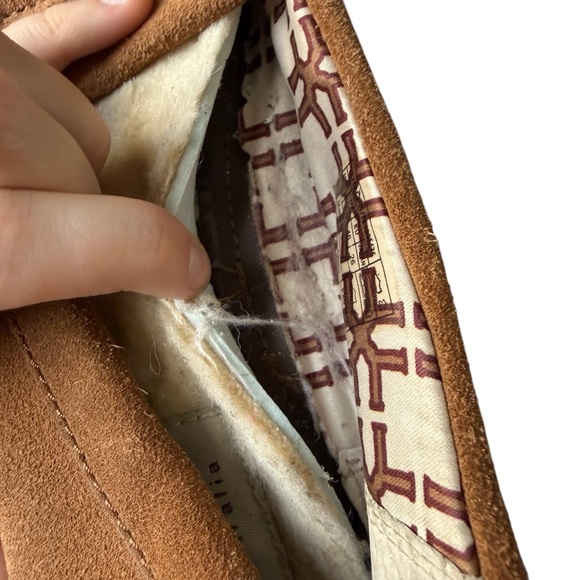 Ugg Australia Lizzy Moccasin Slip On Slippers Womens 9 Chestnut Brown Tassel - Picture 15 of 16